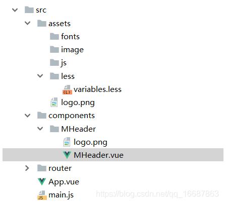 Vue全局使用less樣式,組件使用全局樣式文件中定義的變量操作
