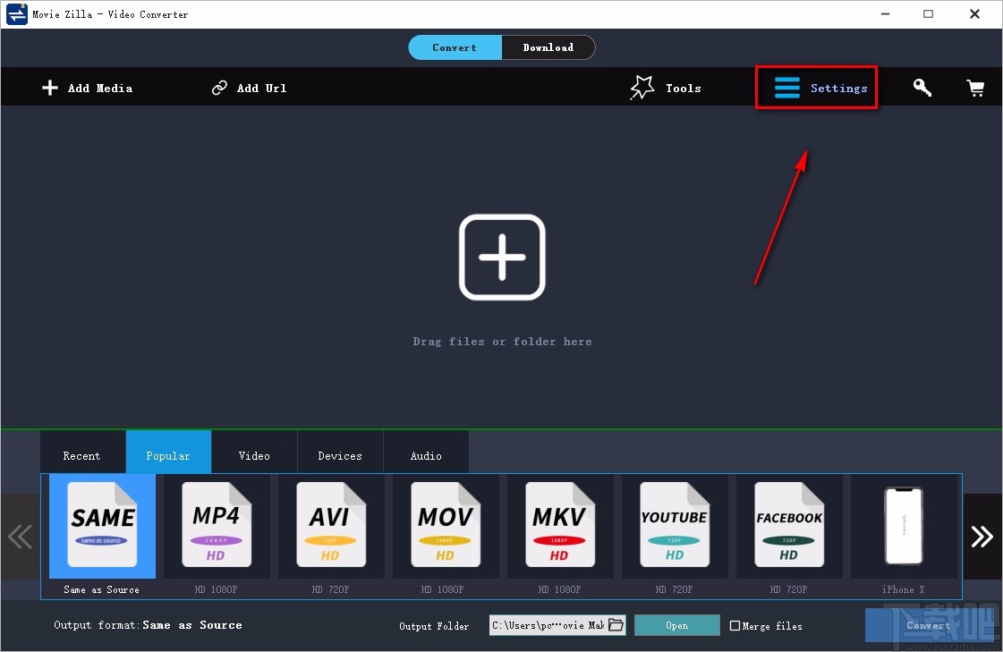 Windows Video Converter設置中文的方法