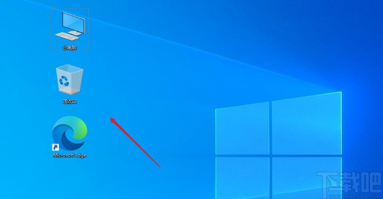 win10系統調節桌面圖標大小的方法