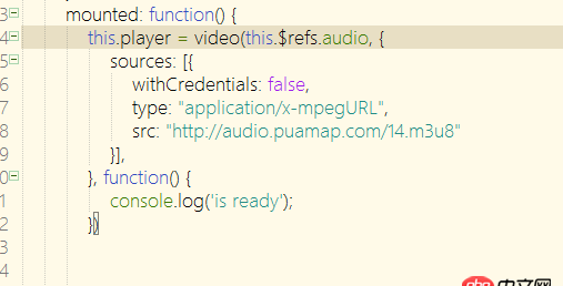 javascript - vue使用videojs+videojs-contrib-hls報(bào)錯(cuò)
