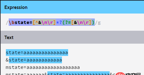 javascript - 以下正則表達(dá)式如何書寫？