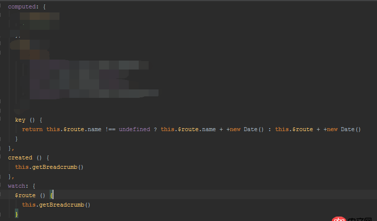 javascript - vue-router 地址改變數據未改變