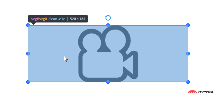 javascript - 如何讓svg標簽內的元素寬高等于svg標簽的寬高?
