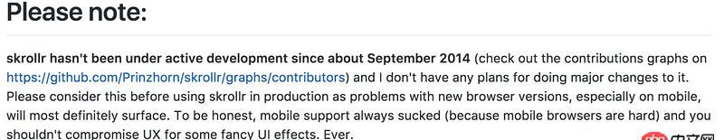 javascript - 請教一個關于頁面視差效果的實現