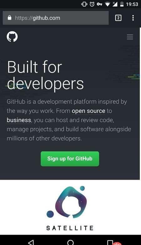 css - 手機(jī)端chrome打開github和bilibili等少數(shù)網(wǎng)站會(huì)發(fā)現(xiàn)地址欄周圍也會(huì)有背景色