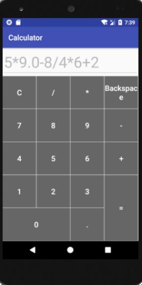 Android studio實現(xiàn)簡單的計算器