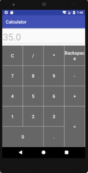 Android studio實現(xiàn)簡單的計算器