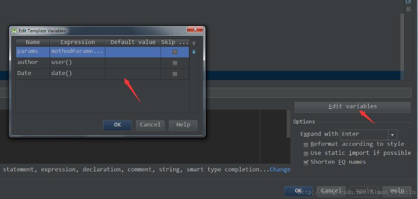 Android Studio自定義萬(wàn)能注釋模板與創(chuàng)建類,方法注釋模板操作