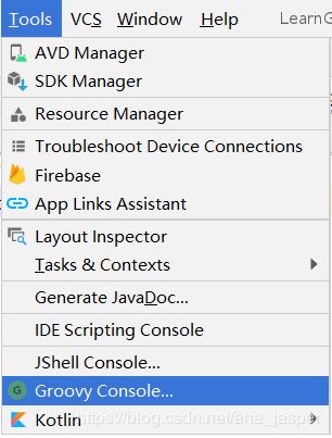 Android Studio 中運行 groovy 程序的方法圖文詳解