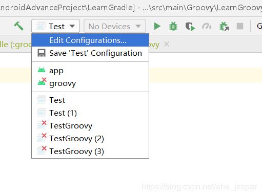 Android Studio 中運行 groovy 程序的方法圖文詳解