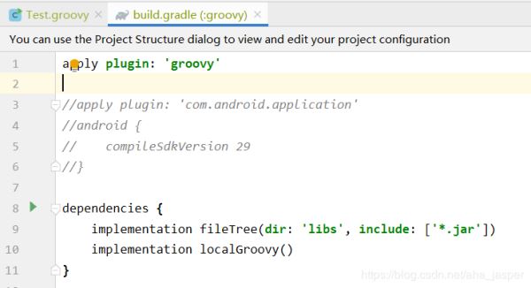 Android Studio 中運行 groovy 程序的方法圖文詳解