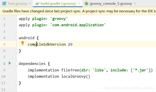 Android Studio 中運行 groovy 程序的方法圖文詳解