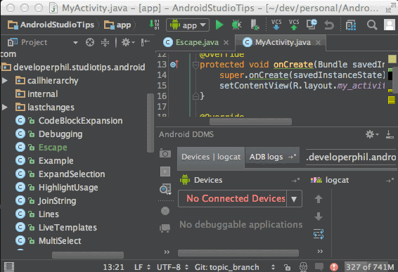 Android Studio 小技巧匯總