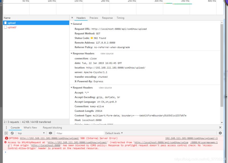 解決vue $http的get和post請求跨域問題