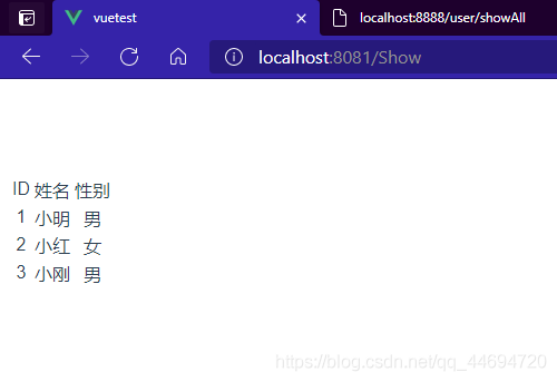 SpringBoot+VUE實(shí)現(xiàn)前后端分離的實(shí)戰(zhàn)記錄