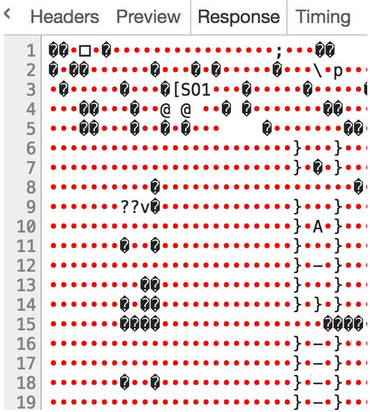 解決vue下載后臺傳過來的亂碼流的問題