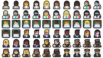 Win10創意者更新的emoji表情圖標一覽