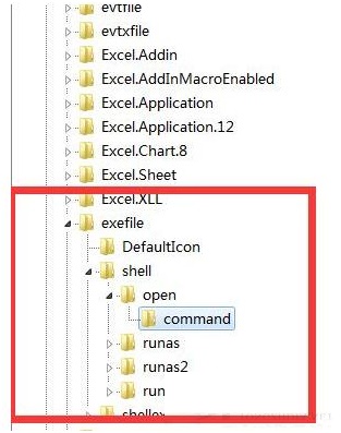 win7利用注冊表修復錯誤exe文件的方法