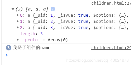 vue父子組件間引用之$parent、$children