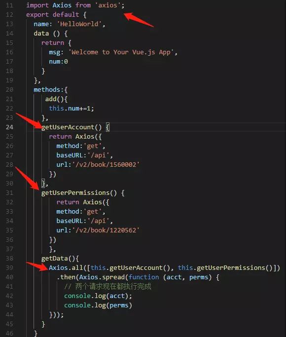 vue請求數據的三種方式
