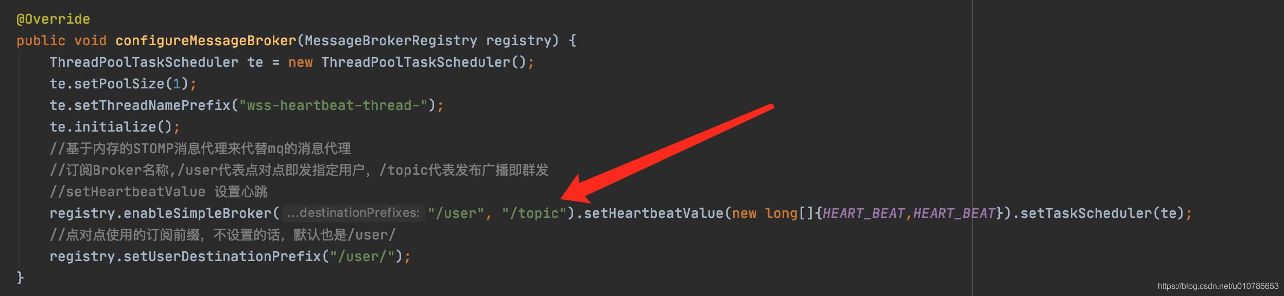 Springboot Websocket Stomp 消息訂閱推送
