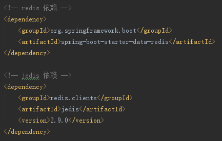 springboot 如何使用jedis連接Redis數據庫