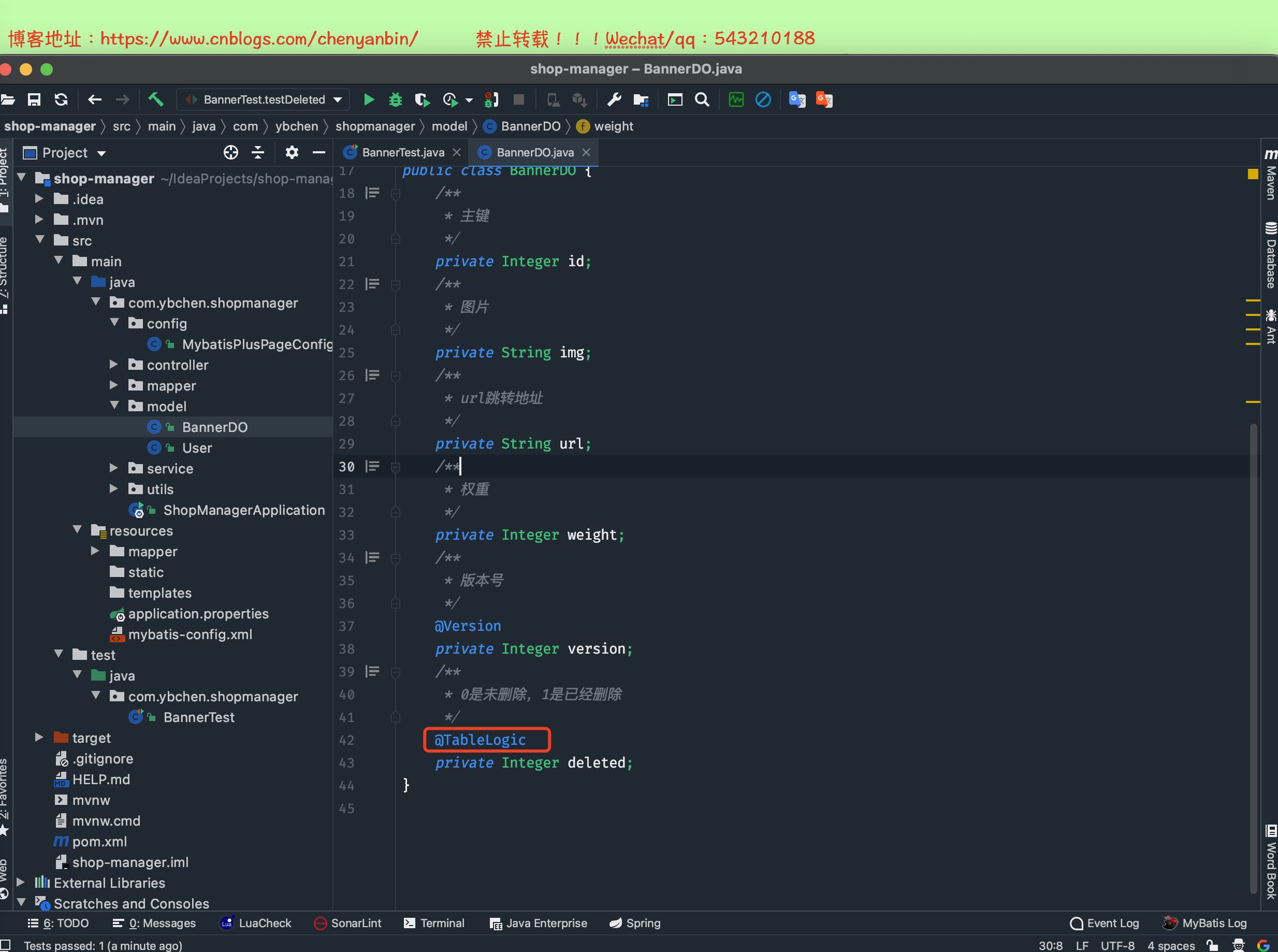 SpringBoot 開發提速神器 Lombok+MybatisPlus+SwaggerUI