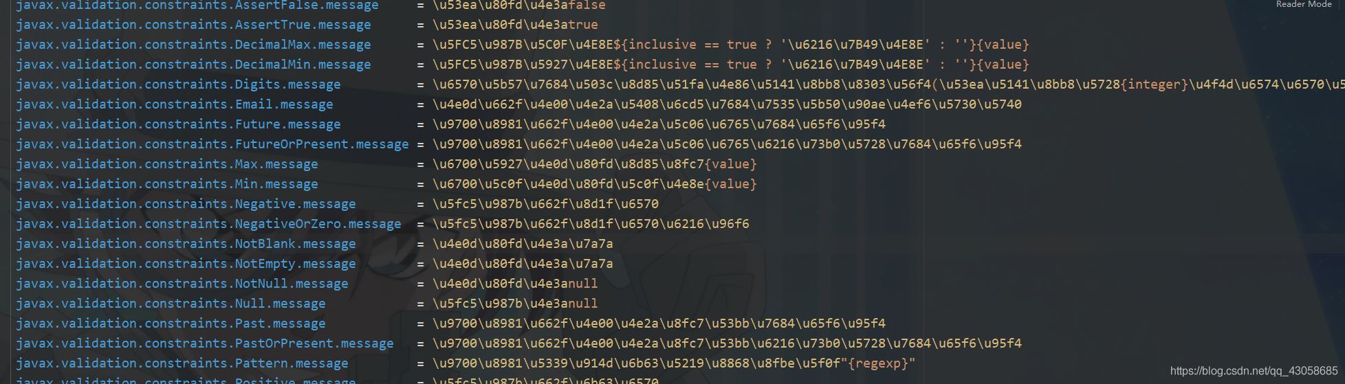 SpringBoot后端進行數據校驗JSR303的使用詳解