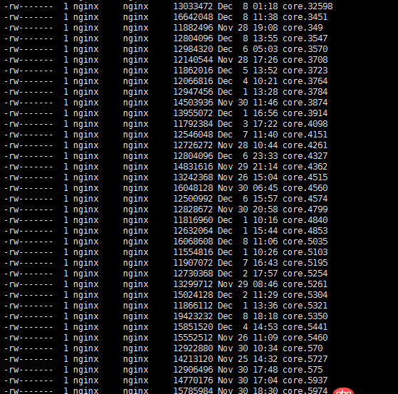 nginx - web服務(wù)器根目錄生成了很多這種文件?