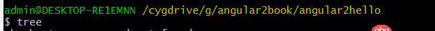 javascript - cygwin中無tree命令