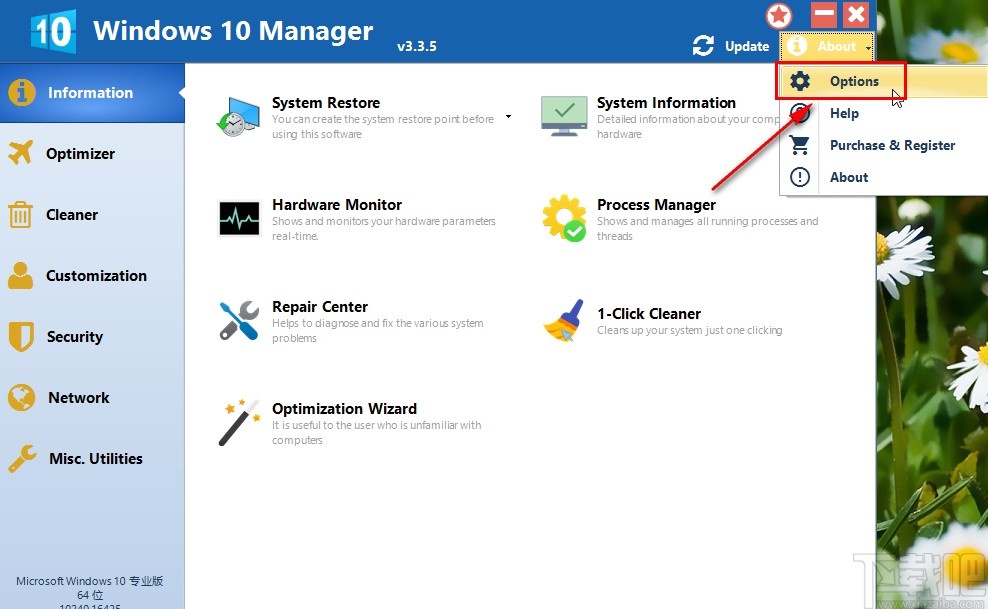Windows 10 Manager設置中文界面的方法