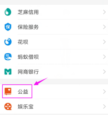 支付寶app如何開(kāi)啟公益？詳細(xì)操作步驟
