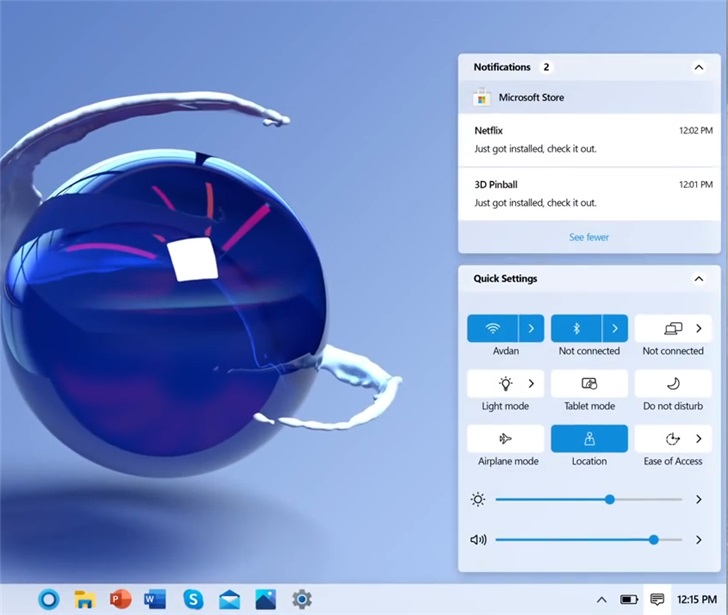Windows20概念設計展示 全新系統界面與特色操作界面