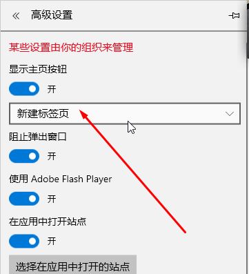 win10 Edge瀏覽器怎么顯示主頁(yè)