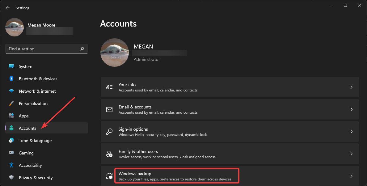 Windows11打開設(shè)備同步備份功能技巧分享