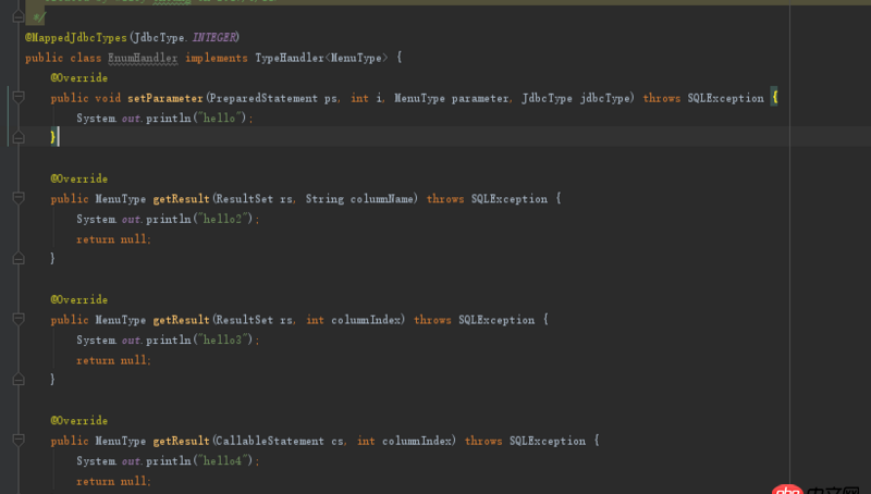 java - Spring boot mybatis 自定義轉(zhuǎn)換器問題