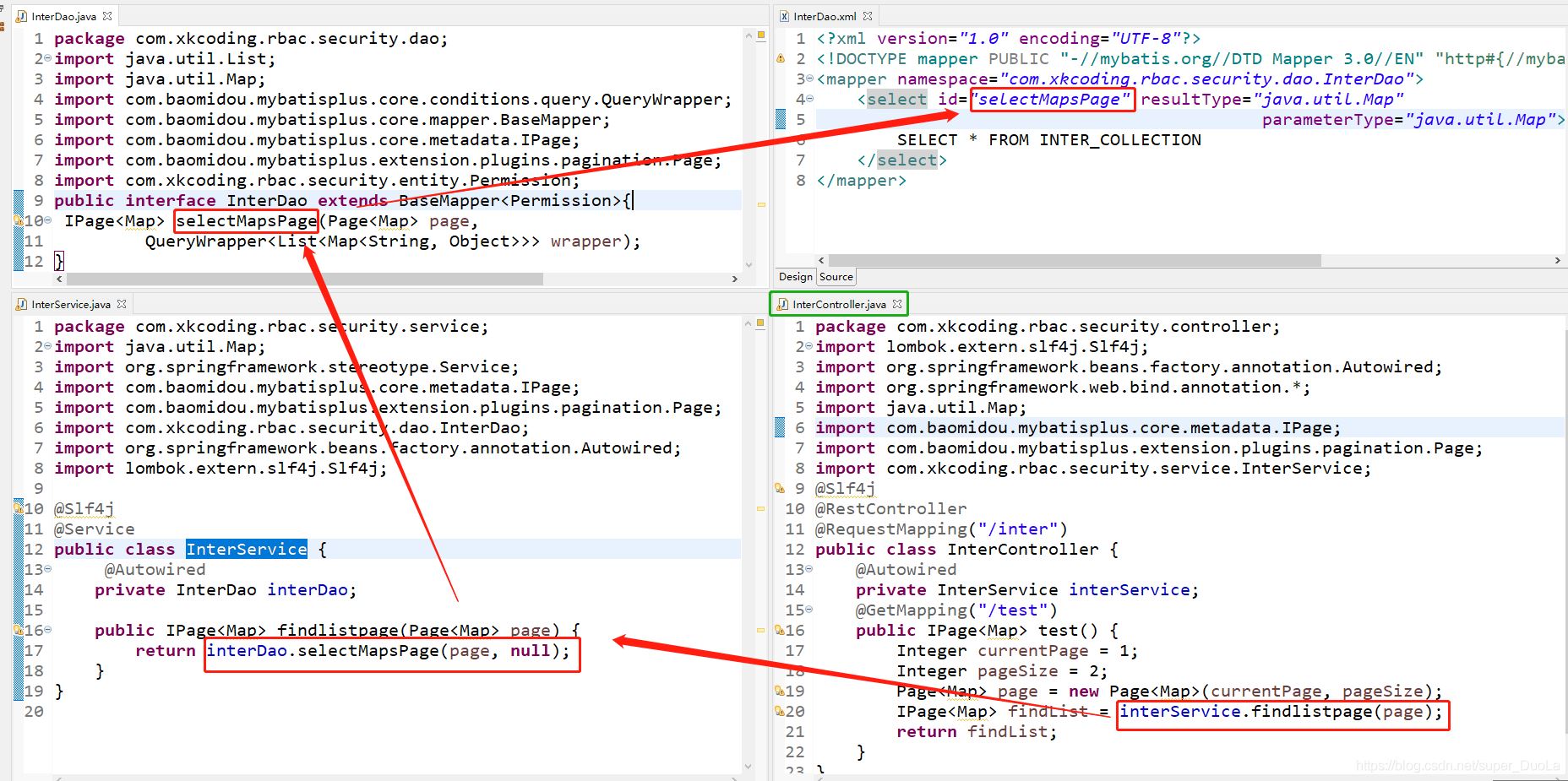 Springboot中MyBatisplus使用IPage和Page分頁(yè)的實(shí)例代碼