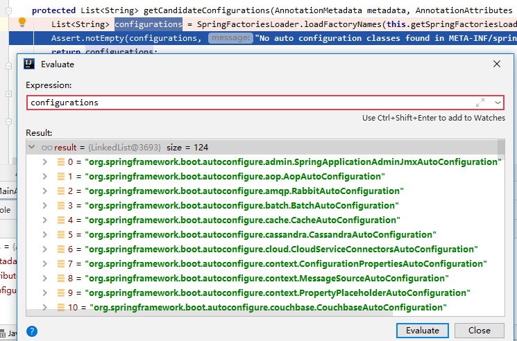 Springboot主程序類注解配置過程圖解