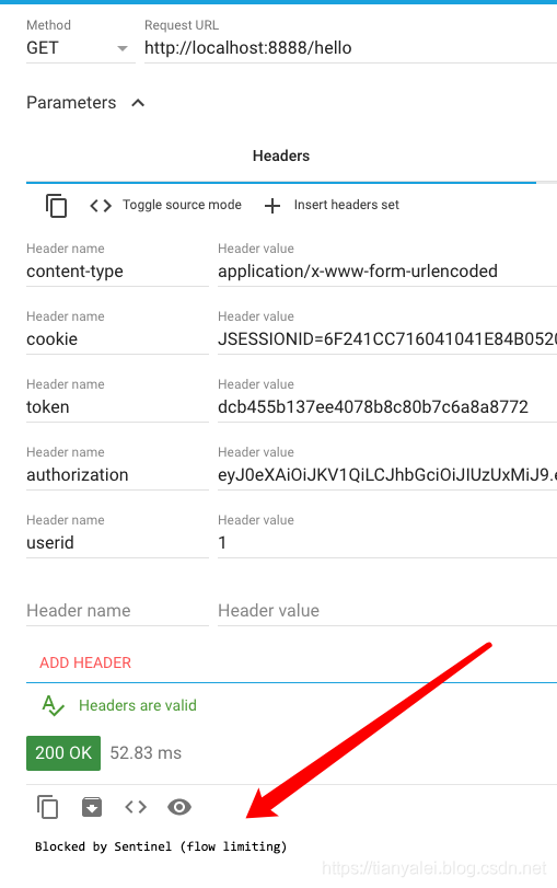 SpringBoot基于Sentinel在服務(wù)上實現(xiàn)接口限流