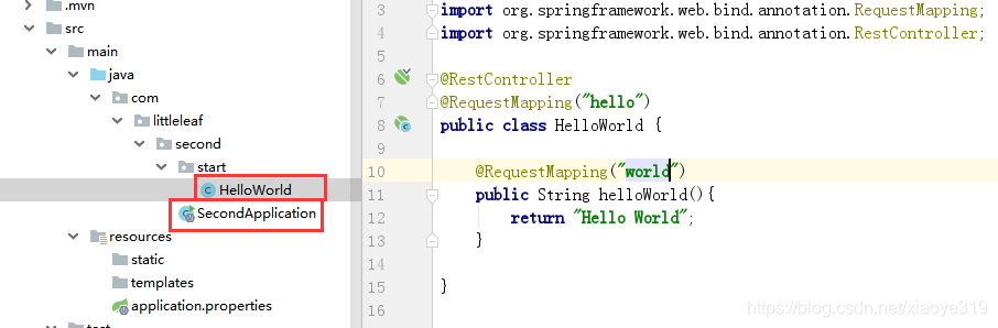 SpringBoot創(chuàng)建并簡單使用的實(shí)現(xiàn)