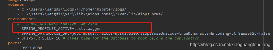 SpringBoot+docker環(huán)境變量配置詳解
