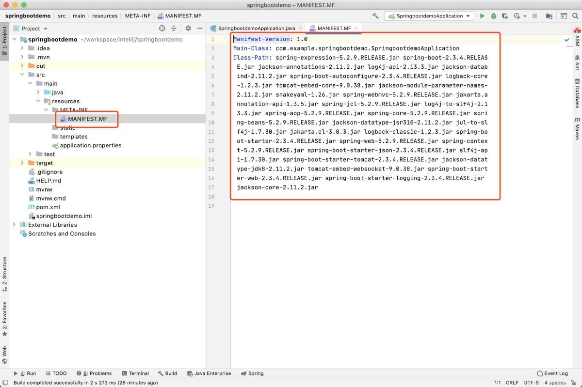 IDEA 將 SpringBoot 項(xiàng)目打包成jar的方法