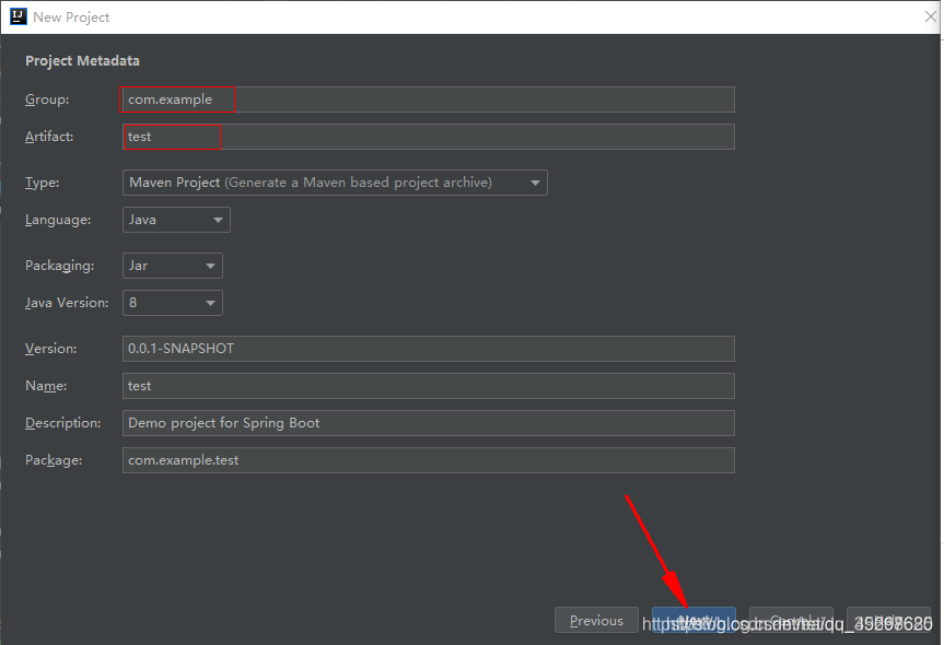SpringBoot工程搭建打包、啟動jar包和war包的教程圖文詳解