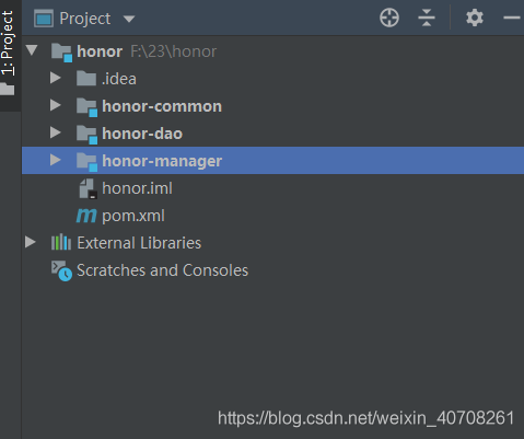 springboot+idea+maven 多模塊項目搭建的詳細過程（連接數據庫進行測試）