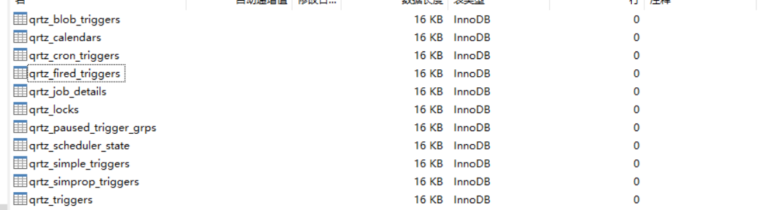 springboot+quartz以持久化的方式實現定時任務的代碼