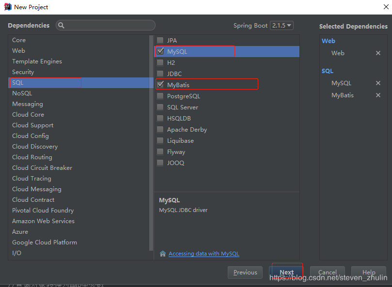IDEA創建springboot + mybatis項目全過程(步驟詳解)