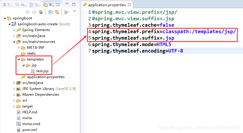SpringBoot項目中的視圖解析器問題(兩種)