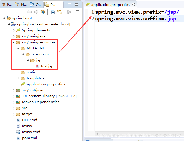 SpringBoot項目中的視圖解析器問題(兩種)