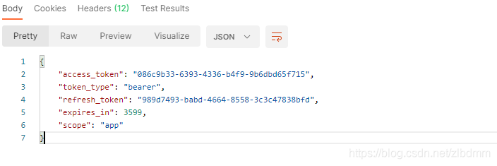 Spring Cloud OAuth2中/oauth/token的返回內(nèi)容格式