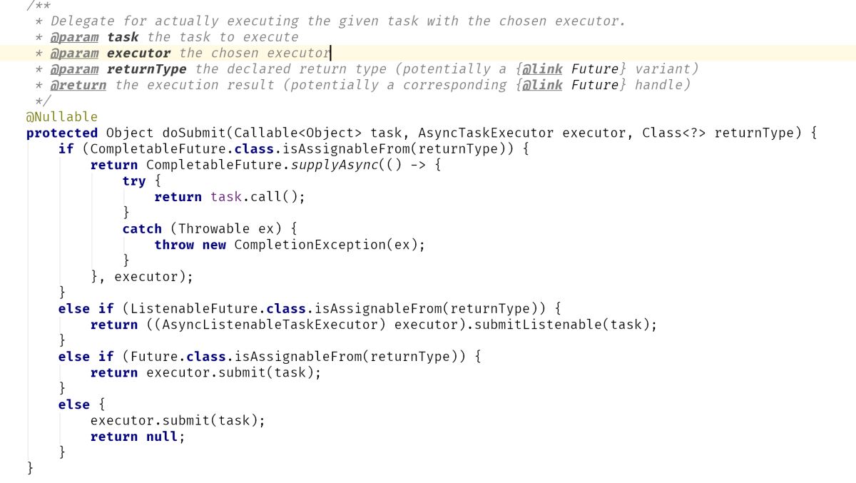 spring boot使用@Async異步注解的實現(xiàn)原理+源碼